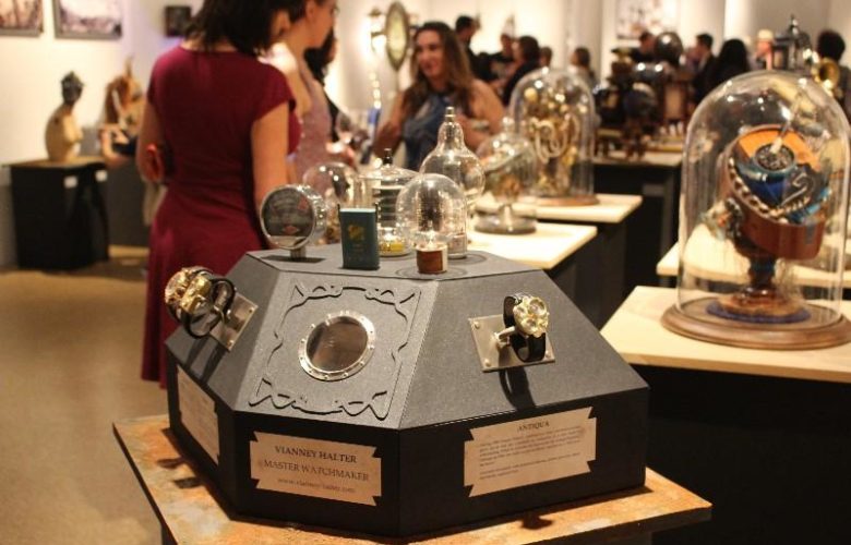 Watches by on display by Vianney Halter