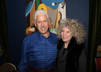 Concert series sponsors Harlan and Olivia Fischer