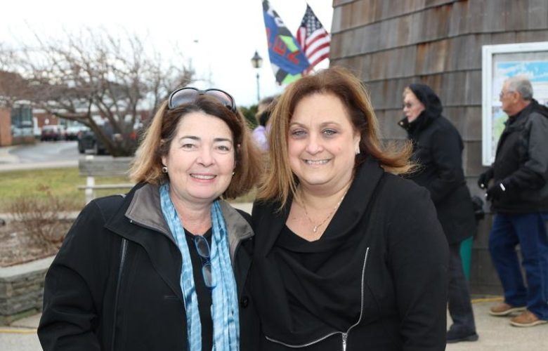 Sag Harbor Chamber of Commerce Board Member Marilyn Holstein, Sag Harbor Chamber of Commerce President Lisa Field