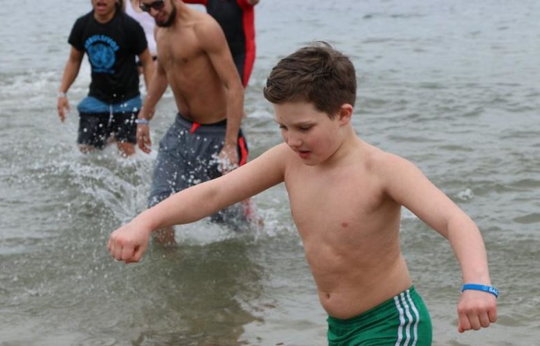 Participants of all ages took part in the polar plunge this year