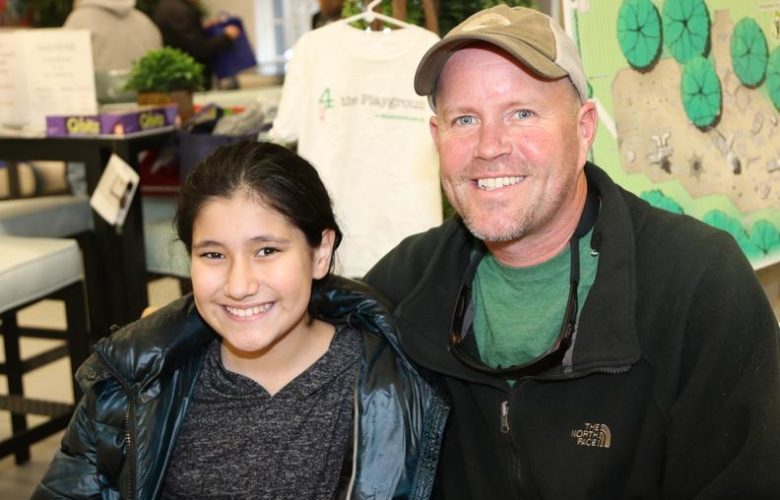 Ava age 12, Jeff Robinson park manager of Mashashimuet Park