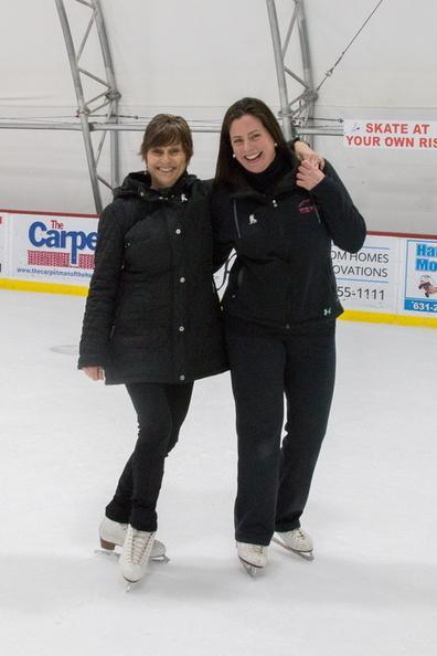 Joanne Doran, Skate Coach and Choreographer and Jessica Kellis -Director of Skating
