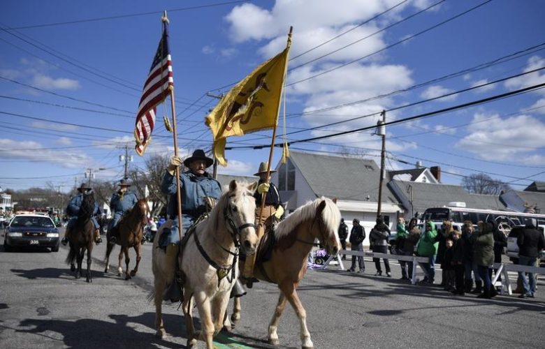 On horseback