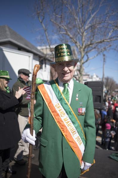Grand Marshal Peter Cuthbert
