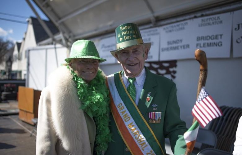 Fiancé Jean Van-Hoesen and Grand Marshal Peter Cuthbert