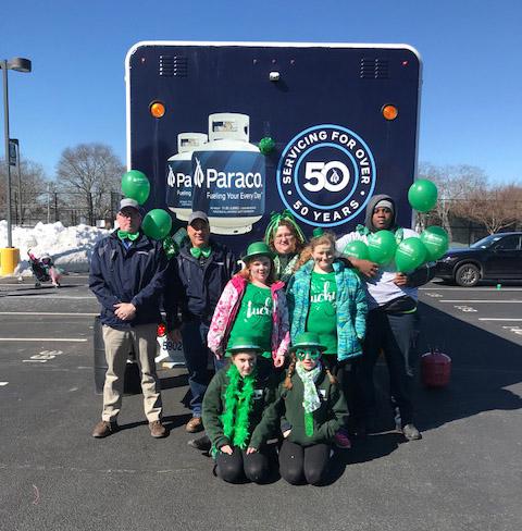 Pareco at the Westhampton Beach St. Patrick's Day Parade