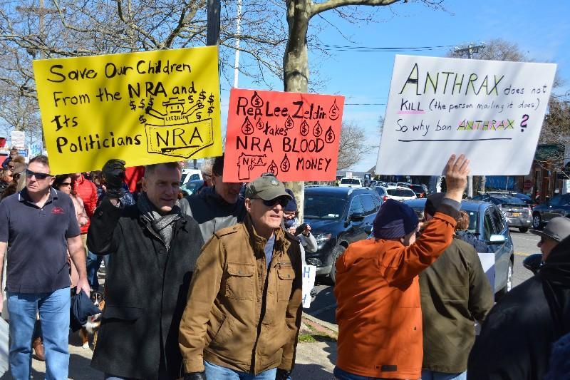 March for Our Lives demonstrators