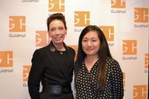 Honorable Mention Award winner Martha Mcaleer with Guest Juror Connie H. Choi