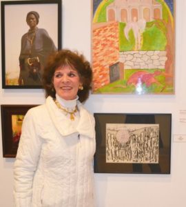 Best Work on Paper winner Arlene Bujese