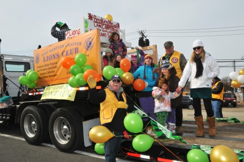 Montauk Friends of Erin St. Patrick's Day Parade 2013.