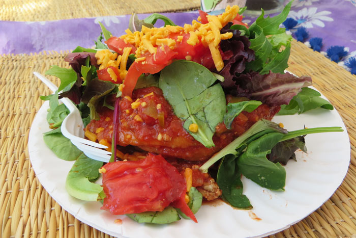 Indian taco at the Shinnecock Pow Wow.