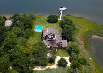 Kourtney and Khloe Kardashian's Hamptons house on Noyac Road in North Sea. Cully/EEFAS