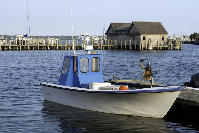 montauk fishing boat