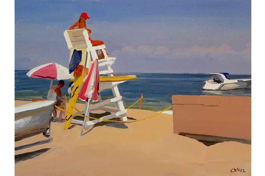 "Short Beach Lifeguard Station" by Christian White.