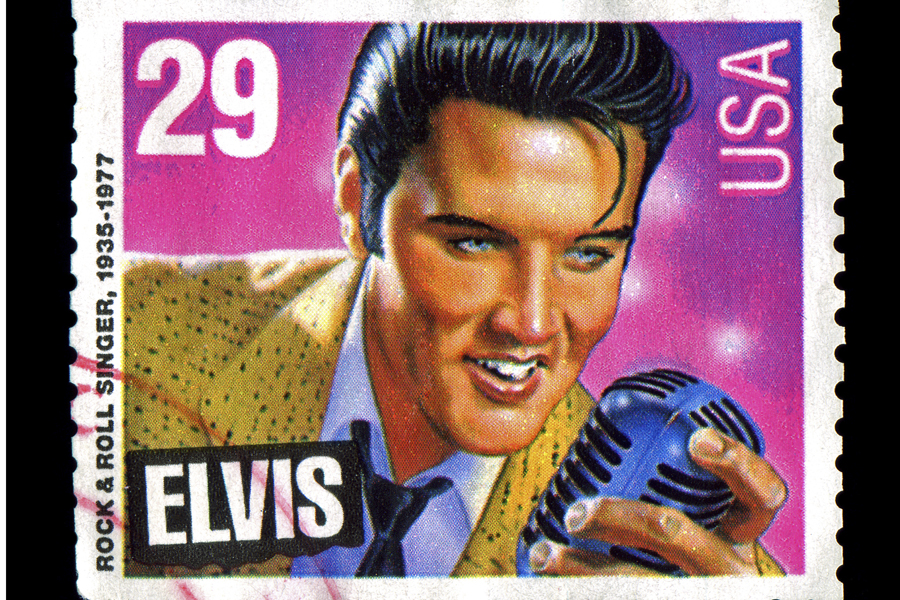 Elvis Presley commemorative postage stamp USA 1993