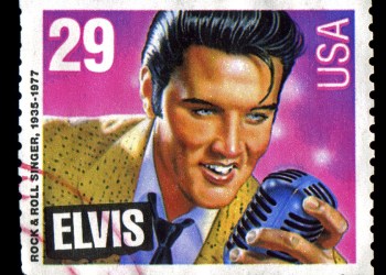 Elvis Presley commemorative postage stamp USA 1993