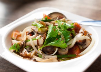 Mixed mushroom salad thai salad
