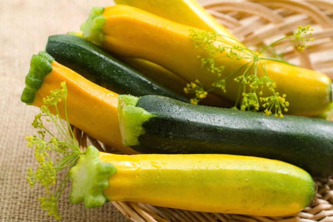 Fresh zucchini