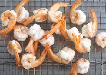 Tasty shrimp! steamed shrimp