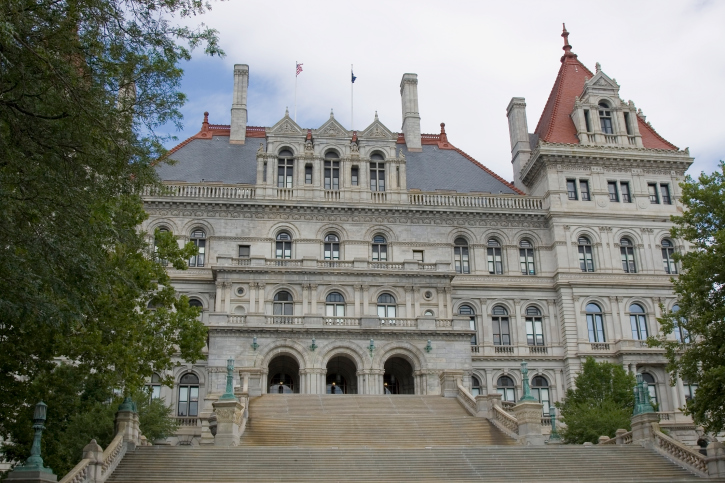 New York State Capitol Building.