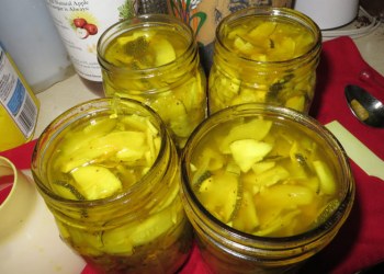 Pickling Zucchini