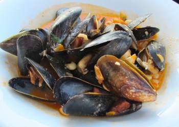 Coast Grill mussels.