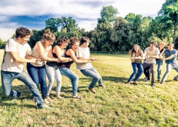 Teamwork - Tug of war