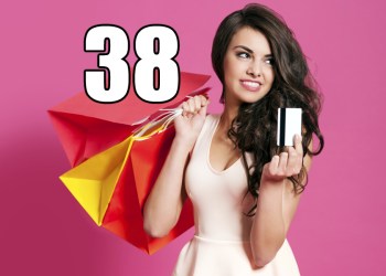 shopping girl sales sale