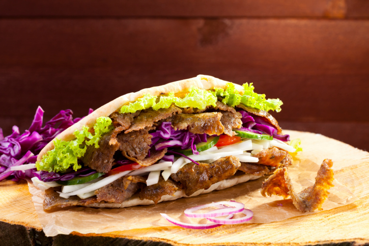 Beef Kebab in a bun