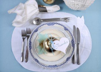 thanksgiving place setting