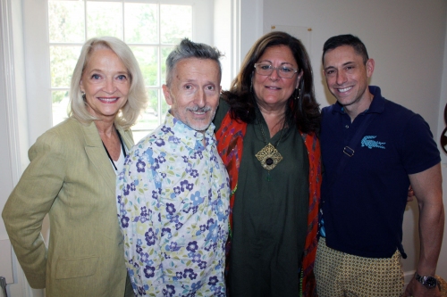 Ruth Applehof, Simon Doonan, Fern Mallis and Jonathan Adler