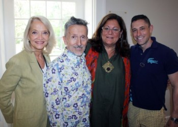 Ruth Applehof, Simon Doonan, Fern Mallis and Jonathan Adler