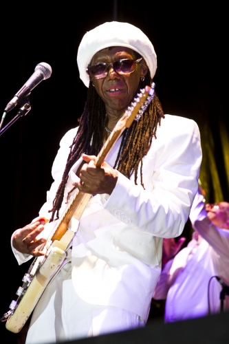 Nile Rodgers performs