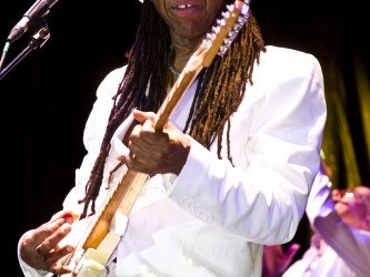 Nile Rodgers performs