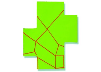 Mary Heilmann’s “Lizard Vision,” 2012.