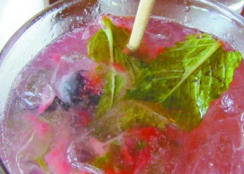 Montauk Mojito at South Edison, photo by Stacy Dermont