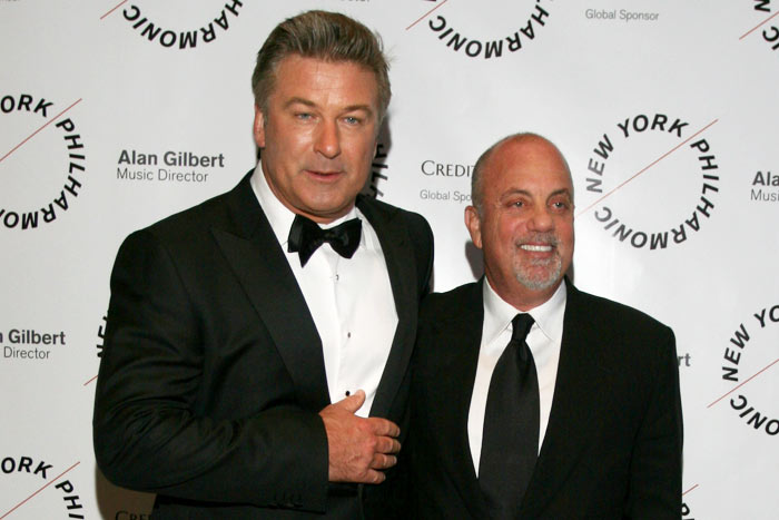 Alec Baldwin and Billy Joel in 2009