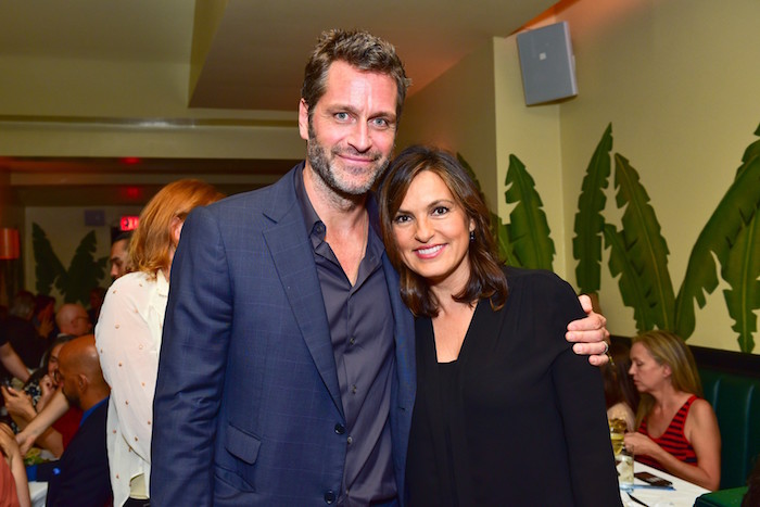 Perter Hermann and Mariska Hargitay