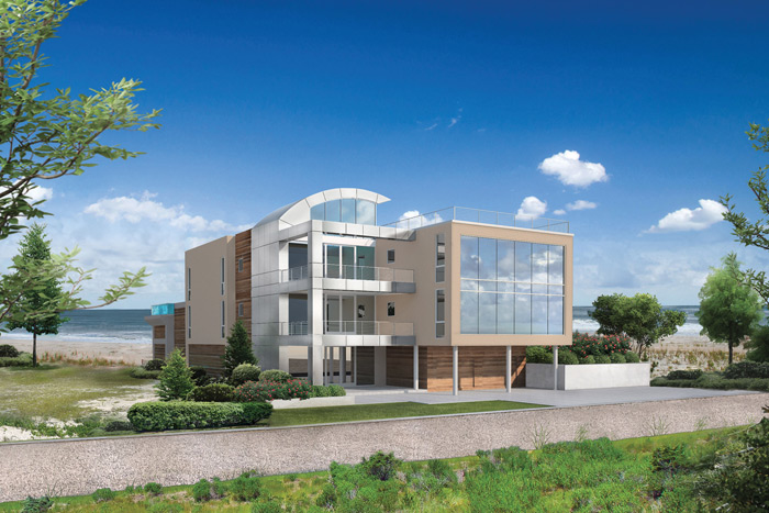 Render of 65 Dune Road, Westhampton Beach