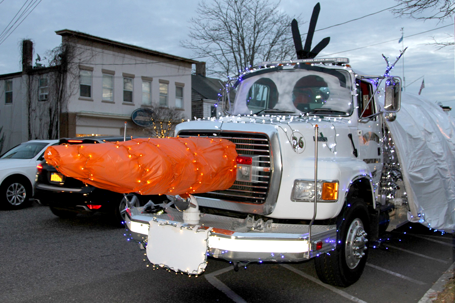 The Olaf truck, inspired by "Frozen."
