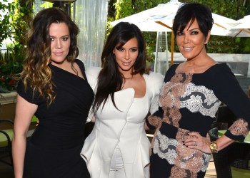 Khloe Kardashian, Kim Kardashian and Kris Jenner.
