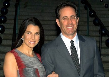 Jessica Seinfeld and Jerry Seinfeld at the 2010 Tribeca Film Festival.