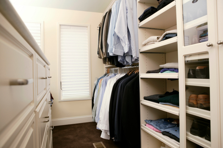 organized closet