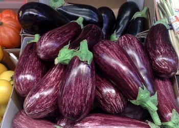 Fresh eggplant works in many recipes.