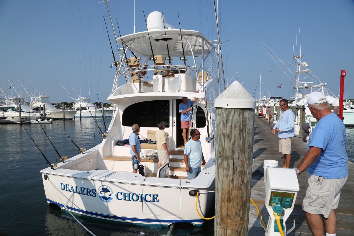 Dealers Choice docked at Montauk Yacht Club. Cully/EEFAS