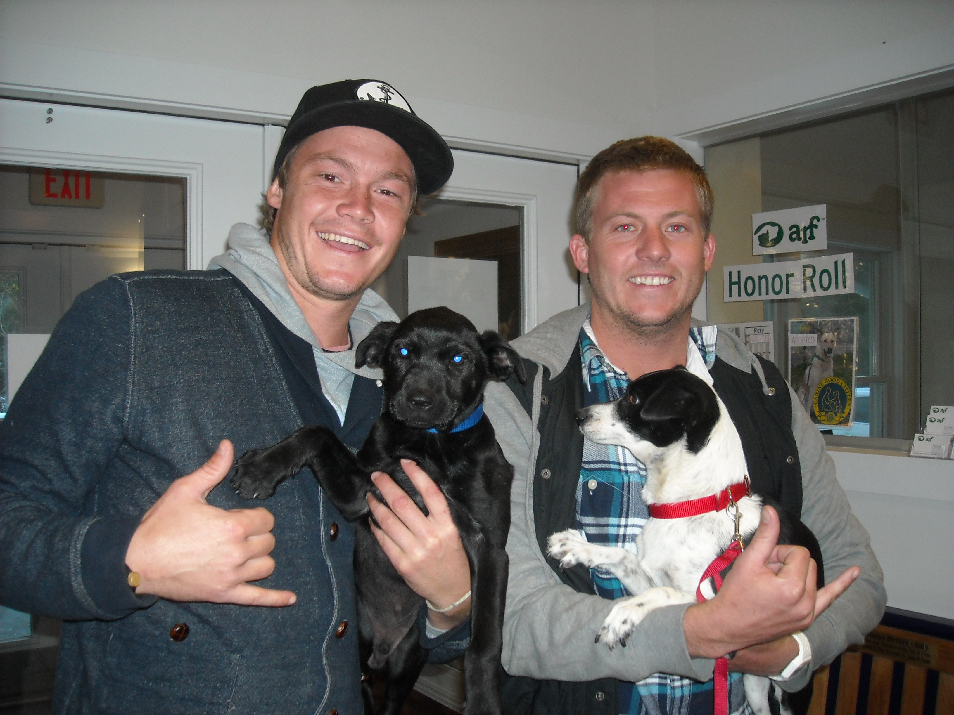 Nadia and Pepé with John Robertson and Brian Powell.