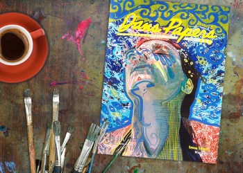 Repainted Dan's Papers cover by Adam Fronc