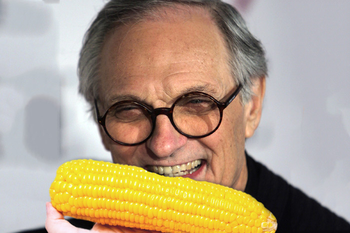 Alan Alda enjoys the East End bounty!