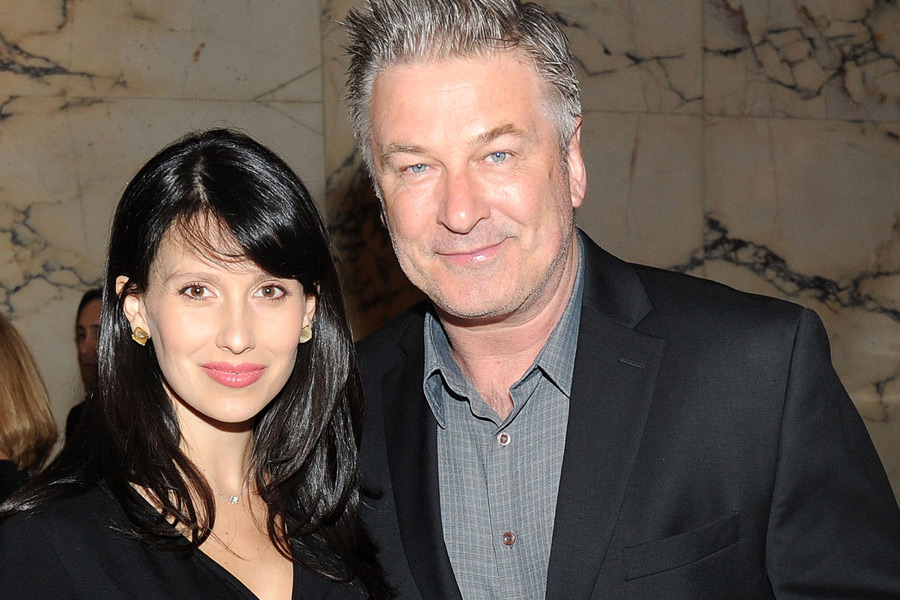 Alec Baldwin with wife Hilaria