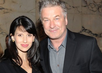 Alec Baldwin with wife Hilaria